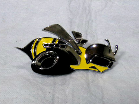 Super Bee tail panel emblem