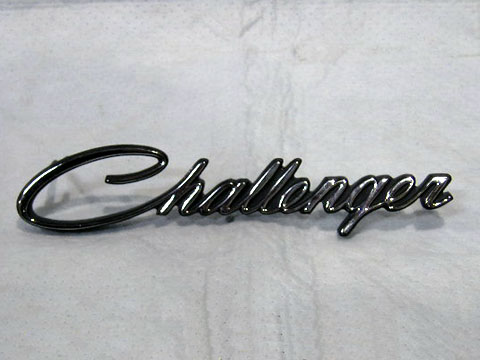 Grill nameplate "Challenger" - discount exempt