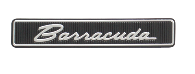 Dash emblem - "Barracuda"