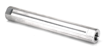 Aluminum 9/16" Tie-rod End Adjusting Sleeve Price is for each. Use 2 per car.These are used in performance appications to provide full, 360 degree thread engagement on inner and outer tie rod threads.  They are locked in position with jam nuts to stop the sleeve from rotating.  Rather than a special too, an open-end wrench is used for adjustments.  Designed to seal out dirt and water and provide superior holding under hard cornering