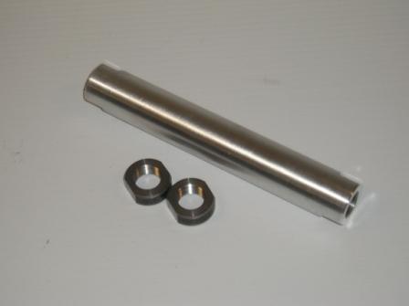 Steel Tie-rod End Adjusting Sleeve 11/16" O.D. Price is for each. Use 2 per car. Adjustable tie-rod end made of DOM tubing for infinite adjustments. No more just getting it close. No more rusty factory sleeves.