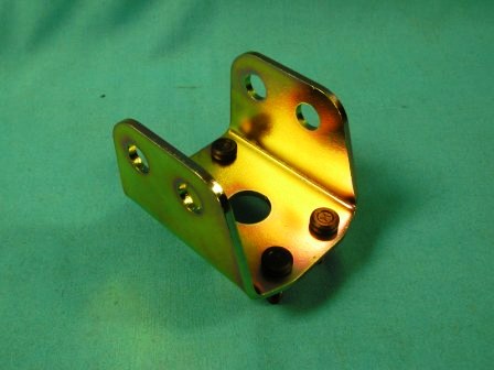 Rear Spring Front Hanger Bracket - These are stock application front hanger brackets; fits either left or right.(Each)  These are reproductions and are Annodized coated - not like originals.  See picture.