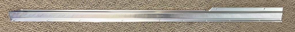 Aluminum Carpet Holdown - Passenger side
