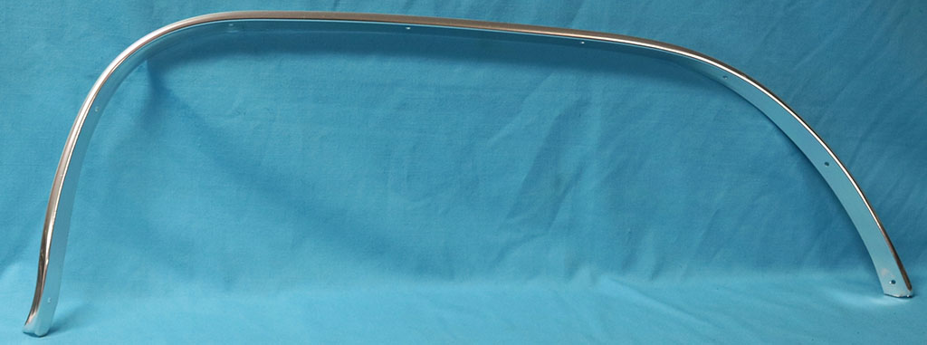 Wheel Trim Molding - Rear driver side. These are made of aluminum (not stainless as they came in 1967 for the 1967 year only had stainless originally...after that they were aluminum). 2DR HARDTOP ONLY