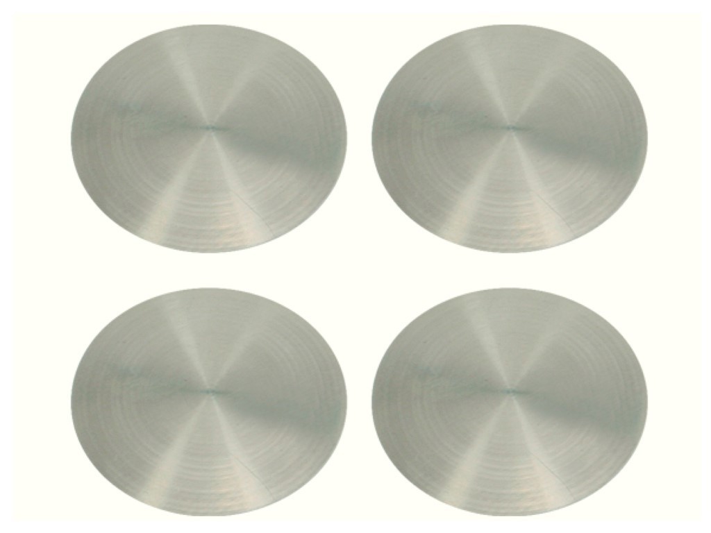 Center Cap Decals - Set of 4 - Mopar Ralley Wheel center caps. These are decals (adhesive backed)