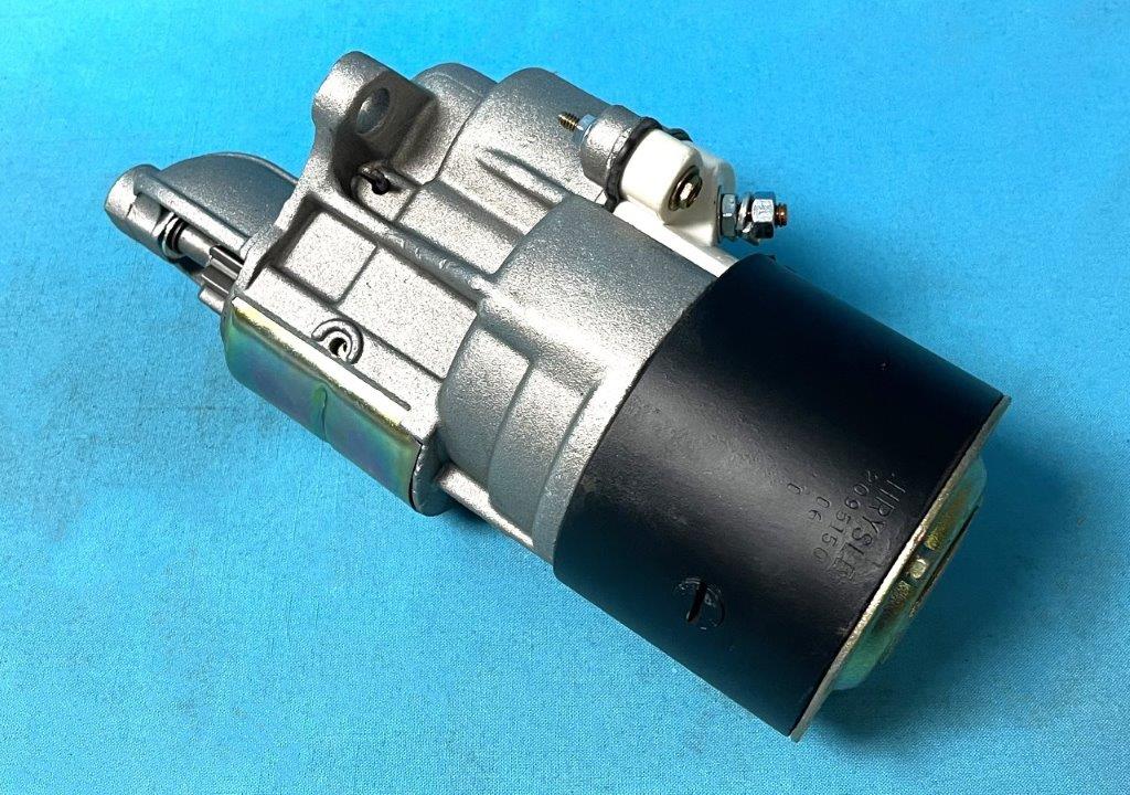 Remanufactured Starters - Core fee applies.  A-Body: 2444787    1963-76      170, 198, 225, 6 cyl. (Std) - Dodge      1962-76       225, 6 cyl., all std (exc. Cuda) - Plymouth      1965-76        273, 318, 340, 360, 8 cyl. - Dodge    1968-up        318, 360, 8 cyl - Plymouth   - 1.8 horsepower starter                                 


B-Body: 
1962-74        318, 360, 361, 400, 413, 440, 8 cyl., Std - Plymouth  1963-71        383, 8 cyl., Std - Plymouth   1963-74     225, 6 cyl., Std – Plymouth   1965-73        273, 340, 361, 383, 8 cyl - Dodge    1965-76        318, 360, 400, 413, 440, 426, 8 cyl - Dodge 
    1972-76        225, 6cyl (Std) – Dodge
 1972-73        340, 8 cyl - Plymouth  - 1.8 horsepower starter

E-Body:
1970-71        383, 8 cyl. – Plymouth
 1970-74        318, 340, 360, 413, 426, 440, 8 cyl - Plymouth
            1970-73        340, 383, 8 cyl - Dodge 
             1970-74        All 6 cylinder – Dodge / Plymouth
  1970