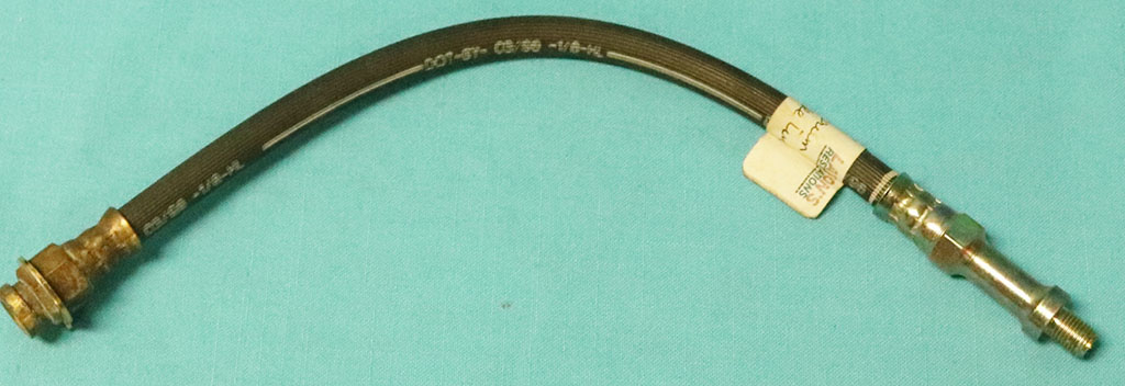 Rubber Brake Line - Front Drum