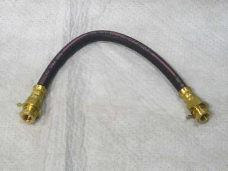Rubber Brake Line - 1968-74 Front disc and 1969-74 Front Drum cars - (each)
