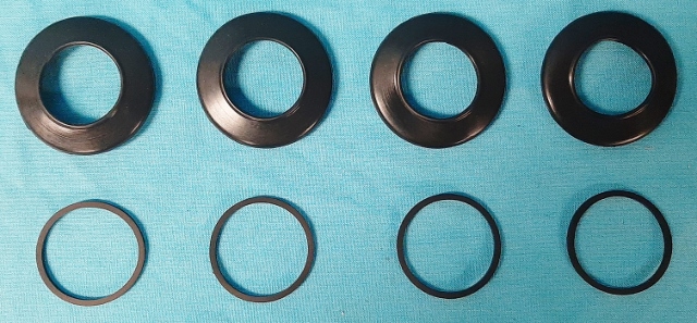 Disc Brake Caliper Rebuild Kit - Kelsey Hayes 4 piston type (each)
