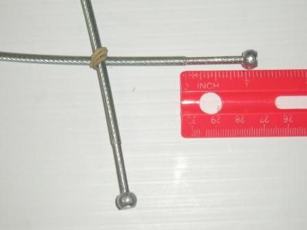 Park Brake Cables (Intermediate) - Overall length 95". Plain cable, no case. Use 1 per car. Aftermarket. <b>Fits 1971 B-body models built before 4-1-71</b>.