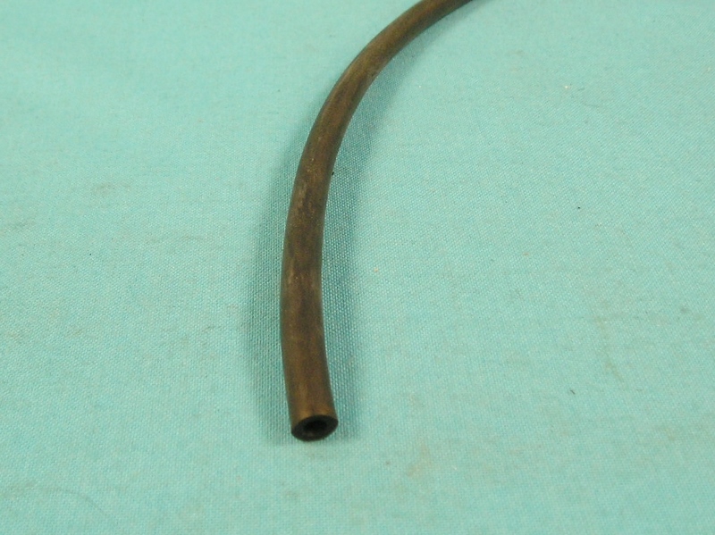 New washer hose used to transfer washer fluid from the washer jar to the windshield.  NOTE: the hose is NOT ribbed like the original.      5/32" Windshield Washer Hose (Small hose from pump to "t" fitting)  Sold by the foot.