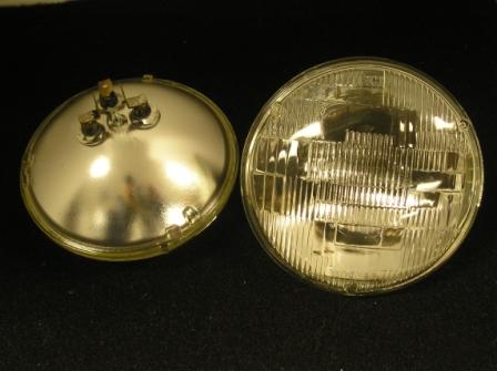 Headlight - Round - Low Beam - Halogen - 5-3/4" EACH - for Four Headlight Systems