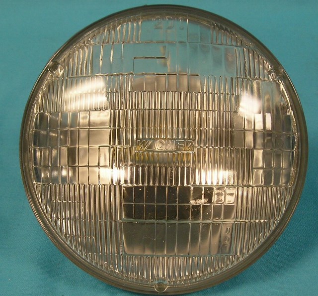 "Hi / Lo" halogen light bulb -  seven-inch round; <b>each</b> For Two Head Light Systems