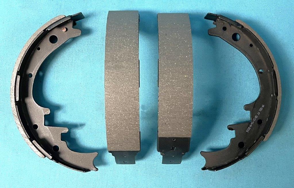 Organic Brake Shoes - 10" rear - for 8-3/4" rear with 1-3/4 inch wide shoe.