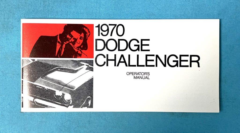 Dodge challenger owner's manual