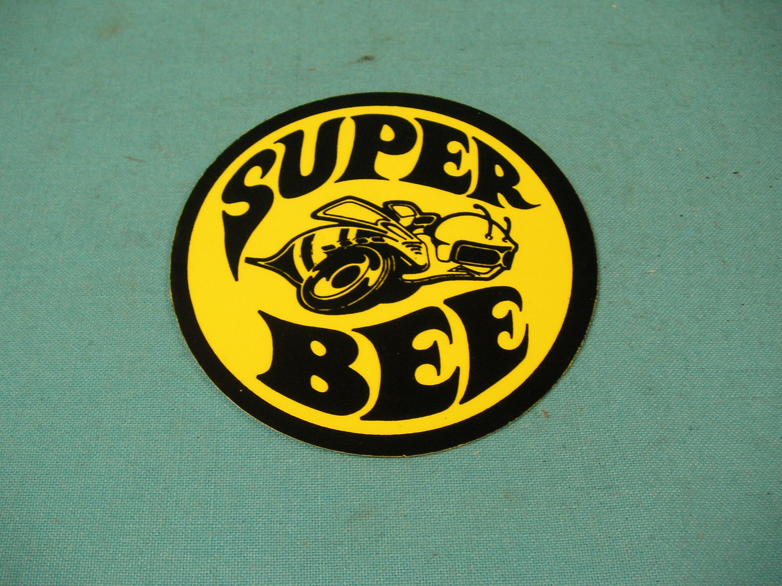 Dodge SuperBee Round Window Decal