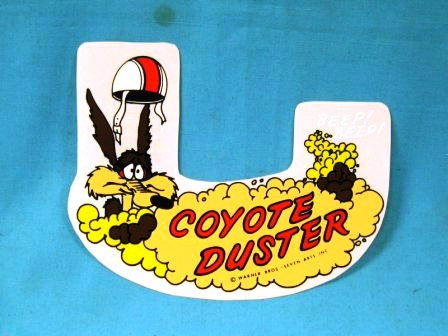 Air Cleaner Decal, Coyote Duster Air Cleaner Decal