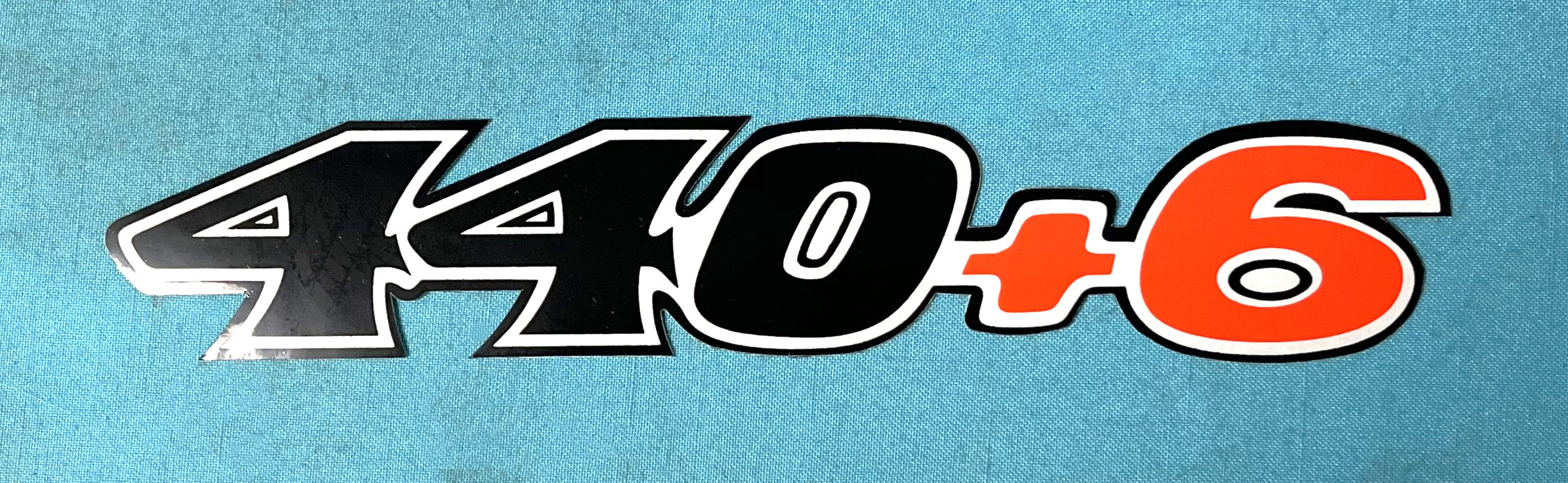 "440+6" hood decal