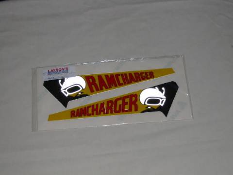 "RamCharger" Hood Scoop Decal (pair)