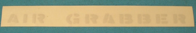 "Air Grabber" door top decal