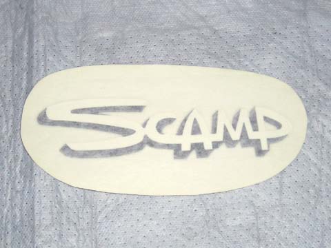 Valiant "Scamp" Fender/Deck Lid decal