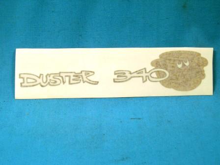 "Duster 340 Cloud" Deck Lid Panel Decal