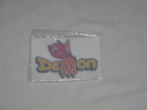 "Demon" Fender/Deck lid panel decal