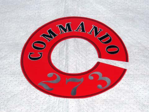 Air Cleaner Decal - Valiant/Cuda Commando 273