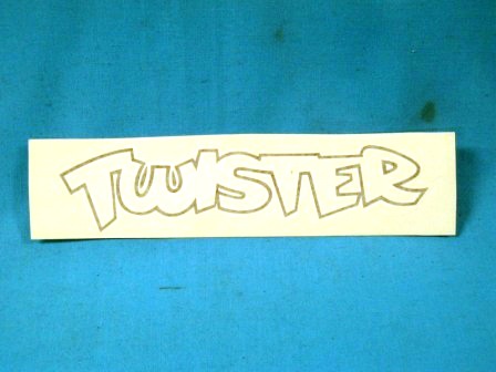 Duster "Twister" Quarter Panel decal (white)