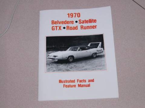 Illustrated Facts & Feature Man - Satellite/ Road runner/ belvedere