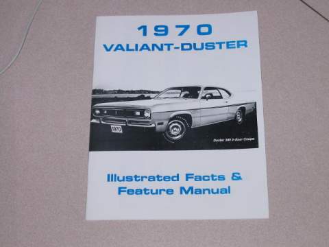 Illustrated Facts & Feature Man - Valiant - Duster