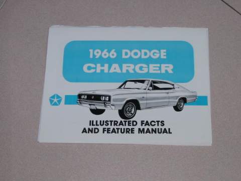 Illustrated Facts & Feature Man - Dodge charger