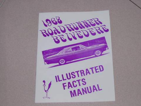 Illustrated Facts & Feature Man - Satellite/ Road Runner/ Belvedere