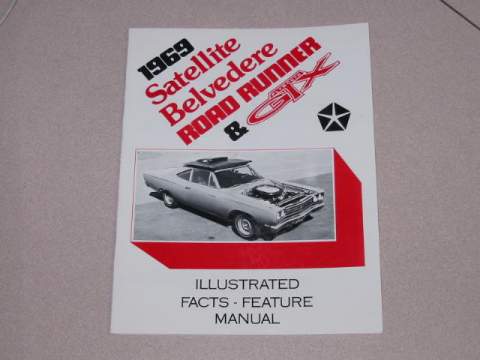 Illustrated Facts & Feature Man - Satellite/ Road Runner/ Belvedere