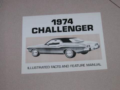 Illustrated Facts & Feature Man - Dodge Challenger