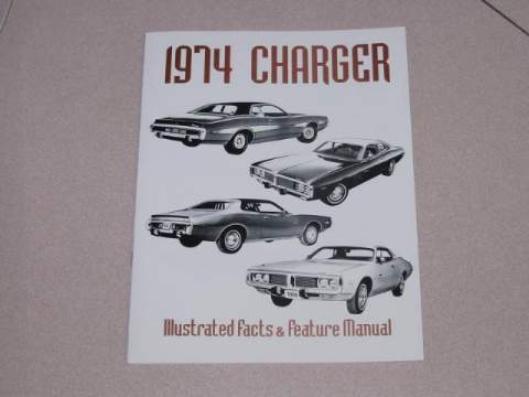 Illustrated Facts & Feature Man - Dodge charger