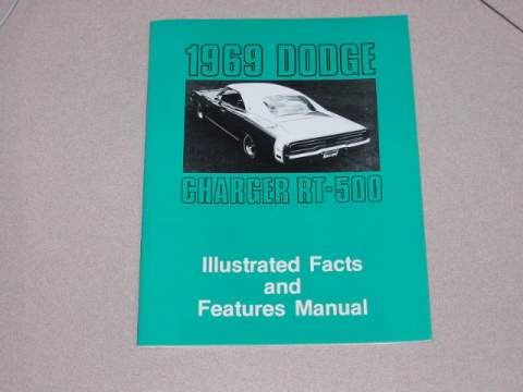 Illustrated Facts & Feature Man - Dodge charger