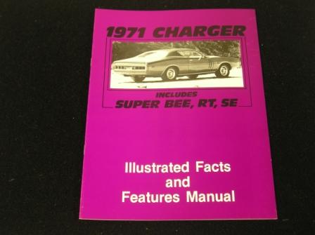 Illustrated Facts & Feature Man - Dodge charger