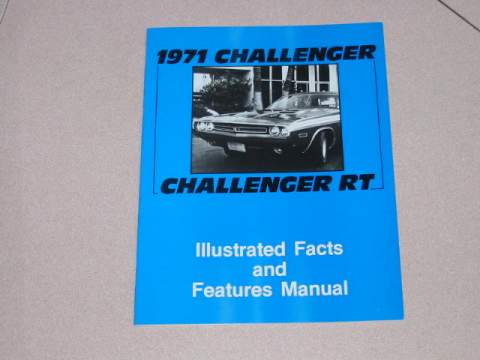 Illustrated Facts & Feature Man - Dodge Challenger