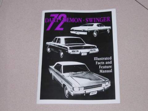 Illustrated Facts & Feature Man - Dodge Dart/ Demon/ Swinger
