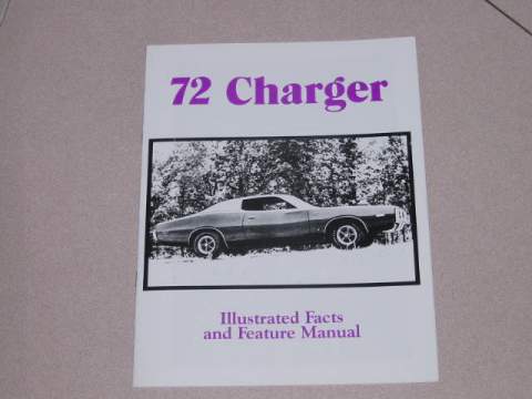 Illustrated Facts & Feature Man - Dodge charger