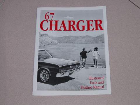 Illustrated Facts & Feature Man - Dodge charger