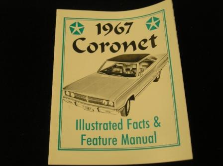 Illustrated Facts & Feature Man - Dodge Coronet/ Super Bee/ Coronet R/T