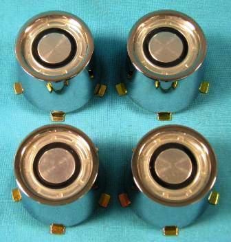 Magnum 500 Wheel Center Cap Set Exact Reproductions for Mopar And come WITH center cap / cap decal / retainers / screws..(Set of 4)
