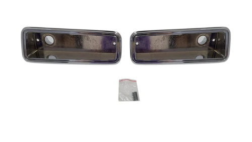 REAR SIDE MARKER BEZELS - pair - discount exempt