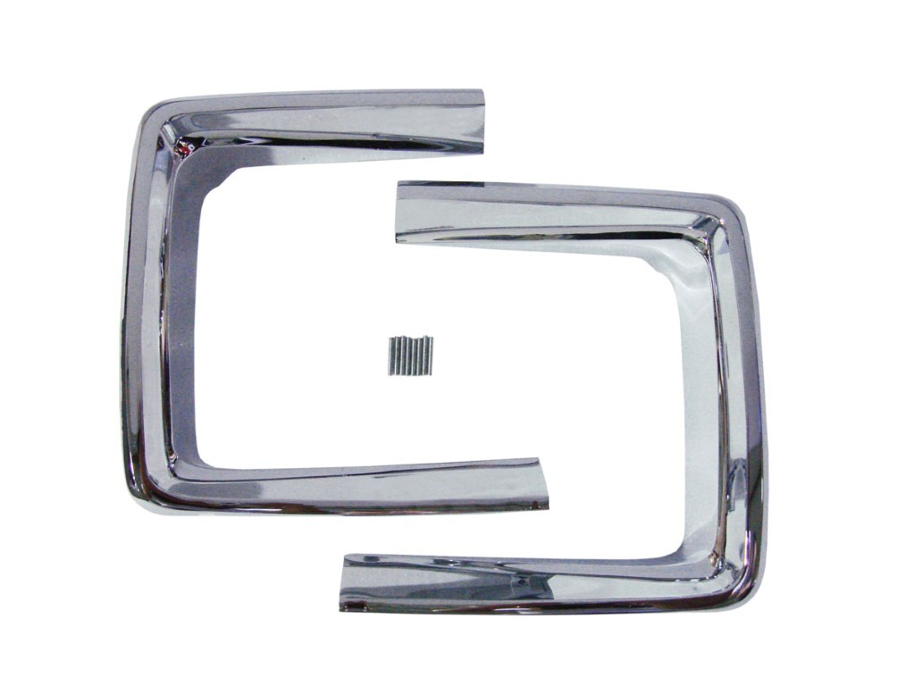 Fender "C" moldings - pot-metal reproductions (pair) - discount exempt