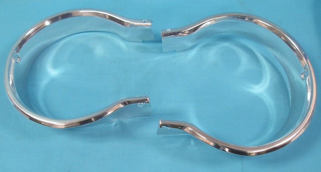Headlight Bezels - made of aluminum (pair)