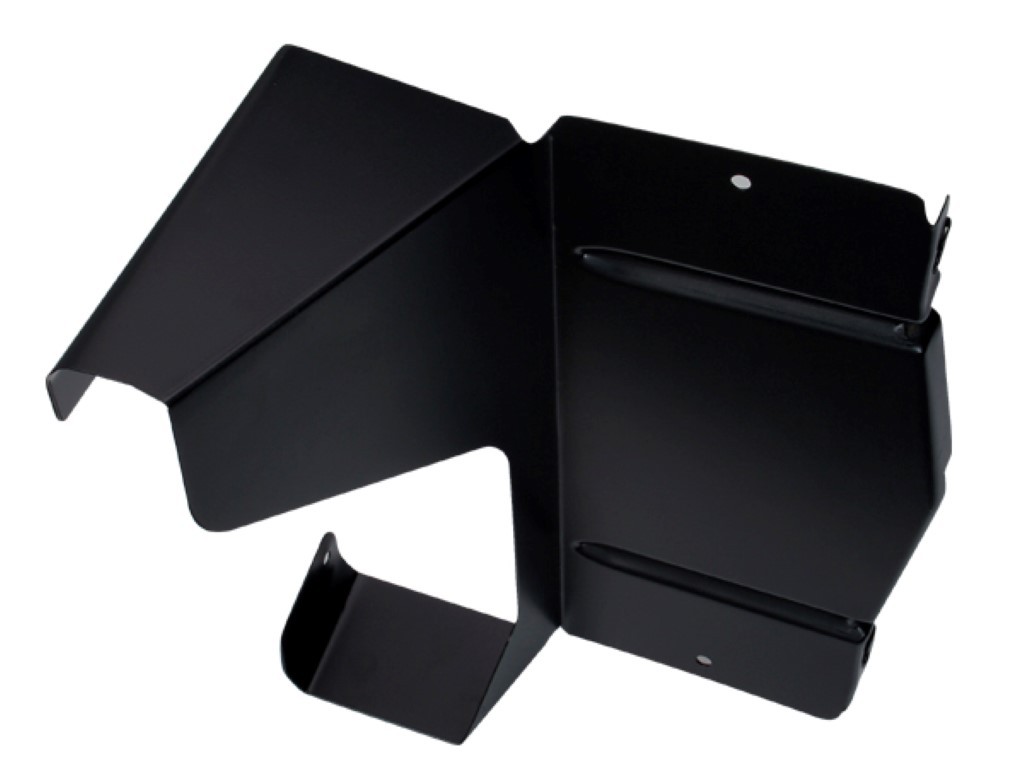 Console rear Bracket - black