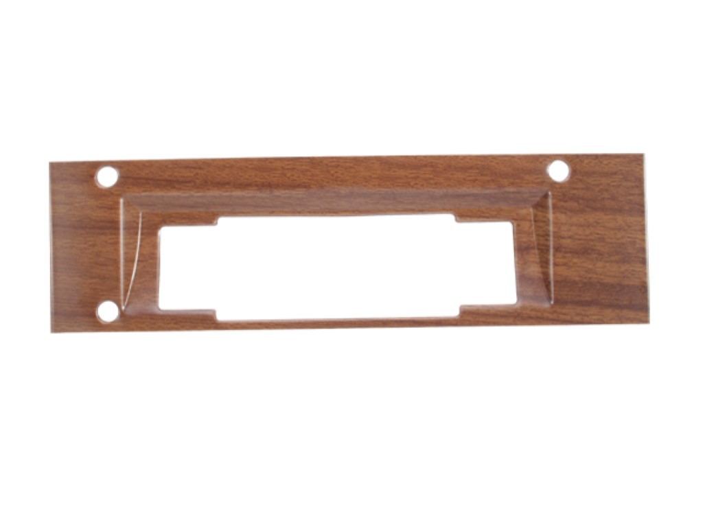 Woodgrain 8 Track bezel - discount exempt