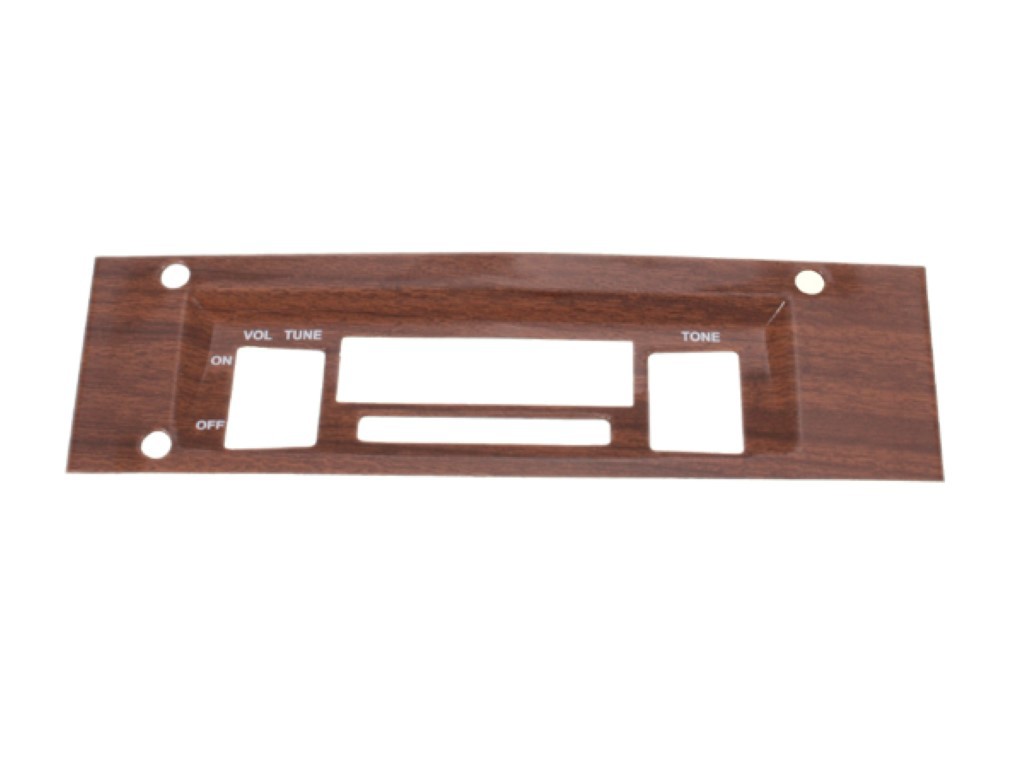 Woodgrain Radio Bezel - discount exempt